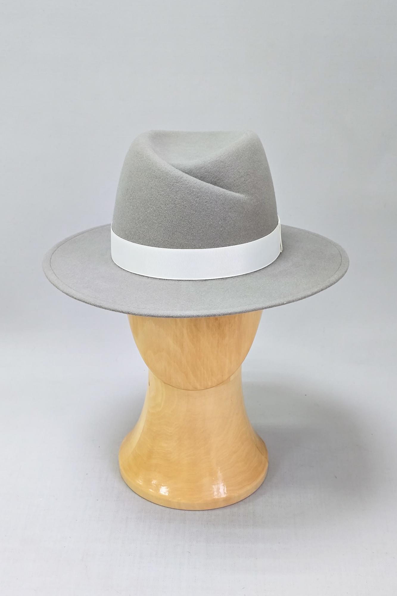 Шляпа Мишель. Цвет мышиный