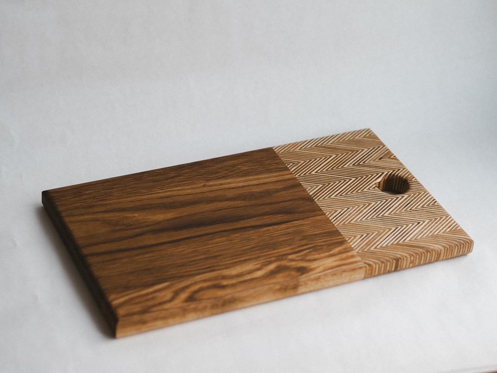 Доска кухонная со вставкой