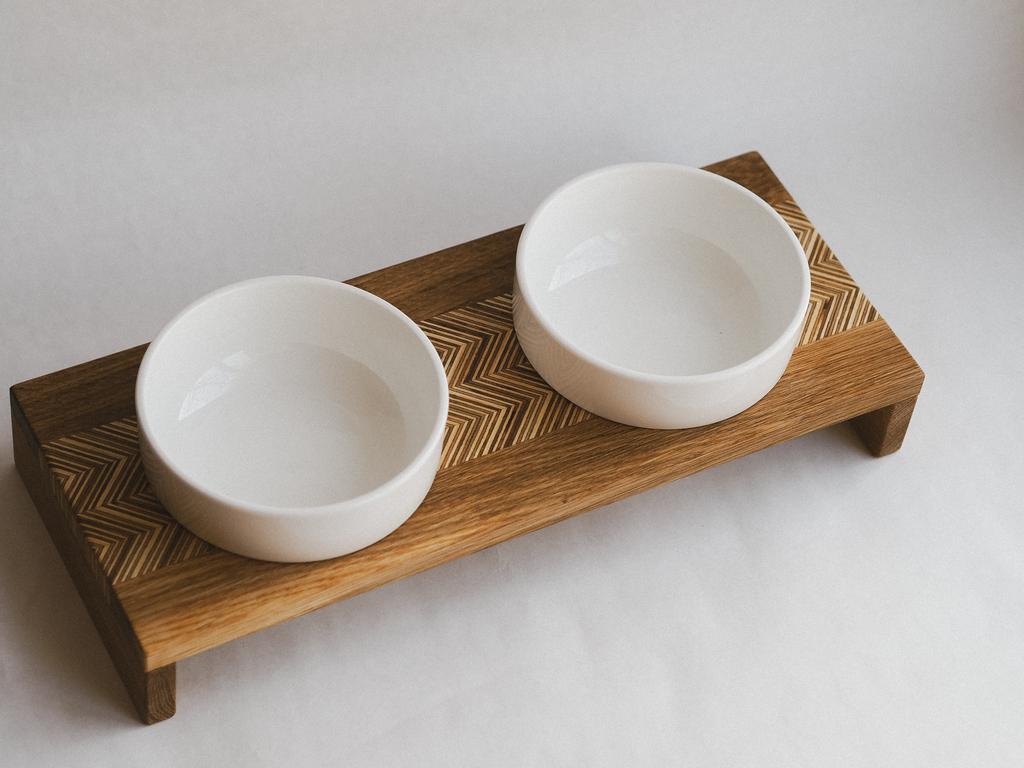 Миска для питомцев двойная