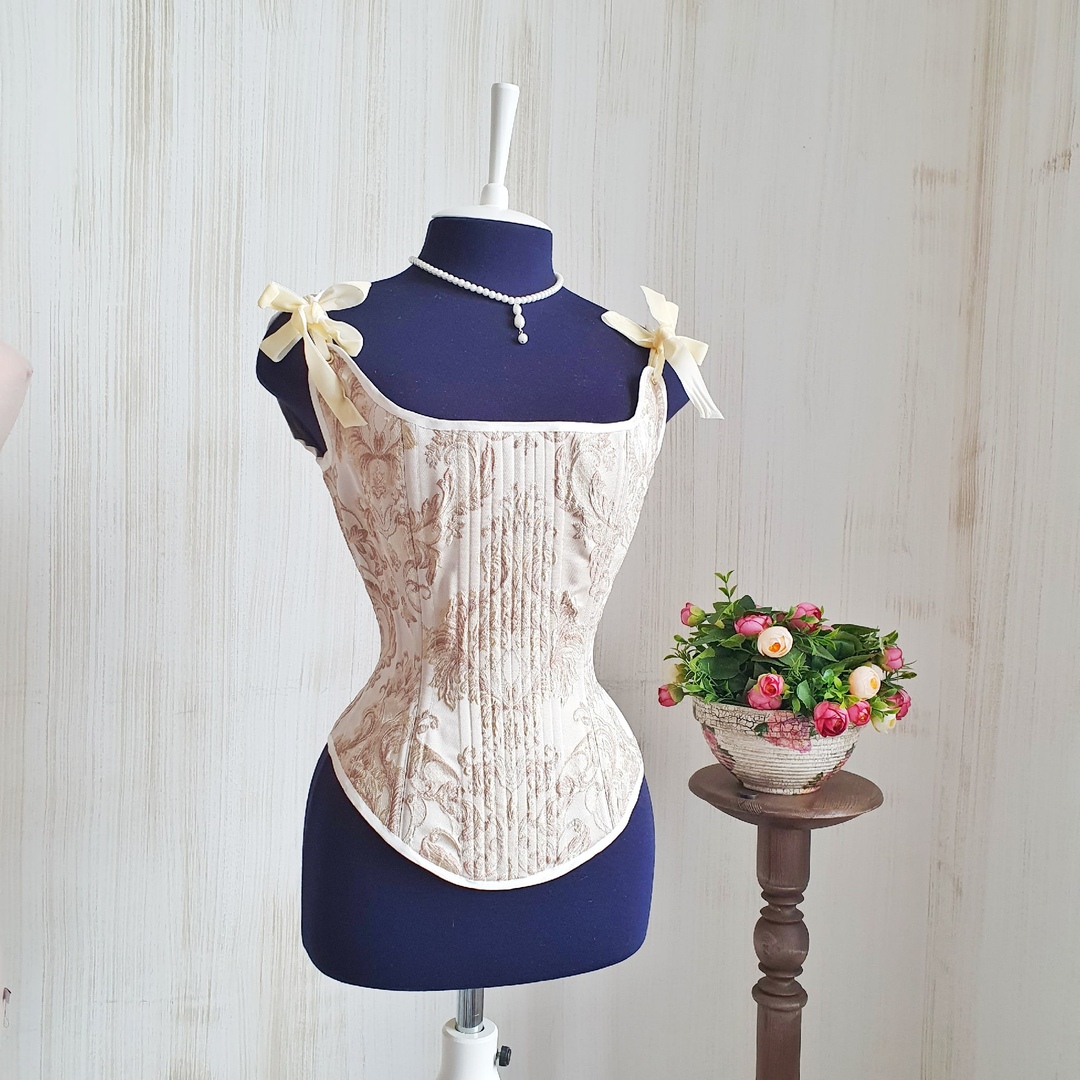 Свадебный Винтажный корсет "Виктория"