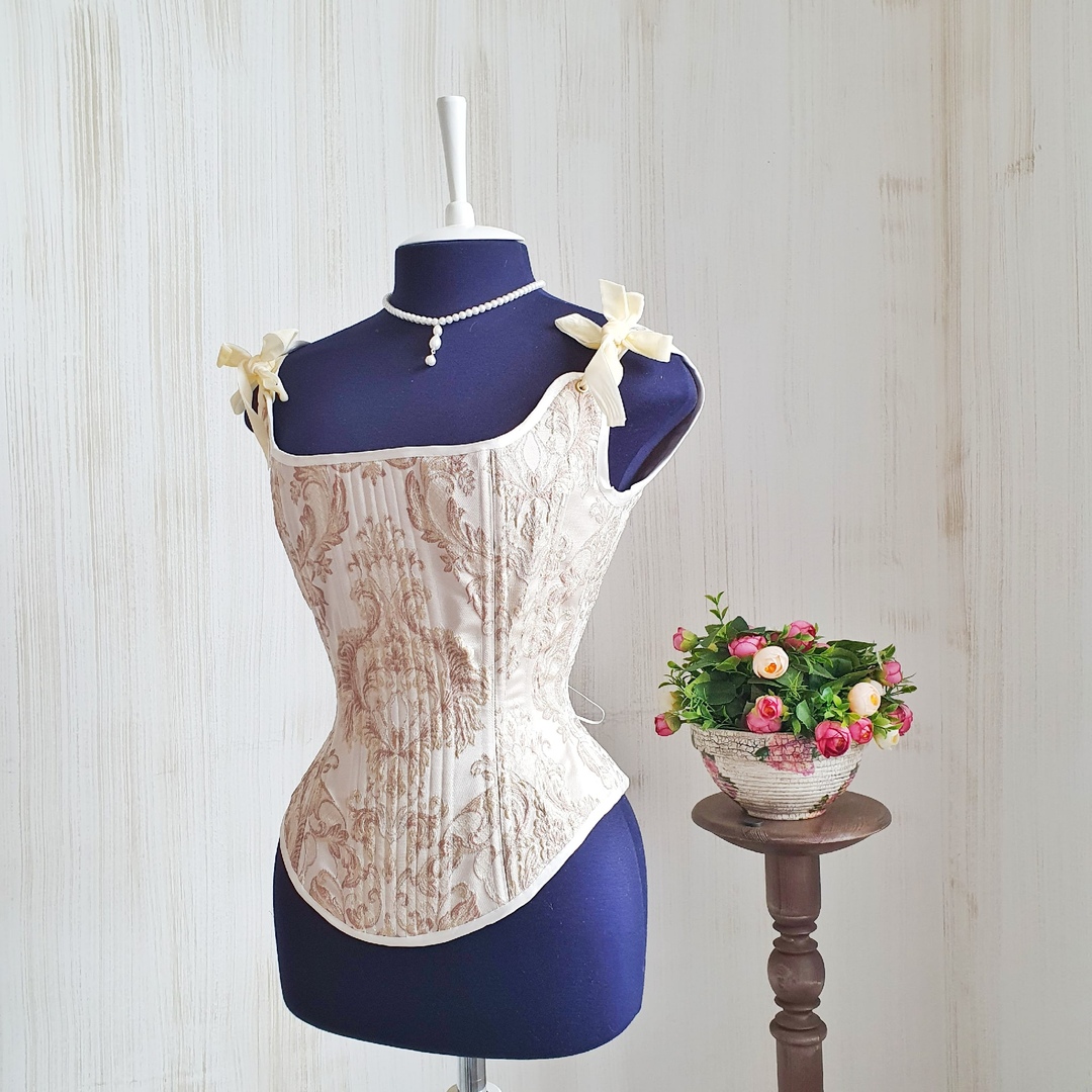 Свадебный Винтажный корсет "Виктория"