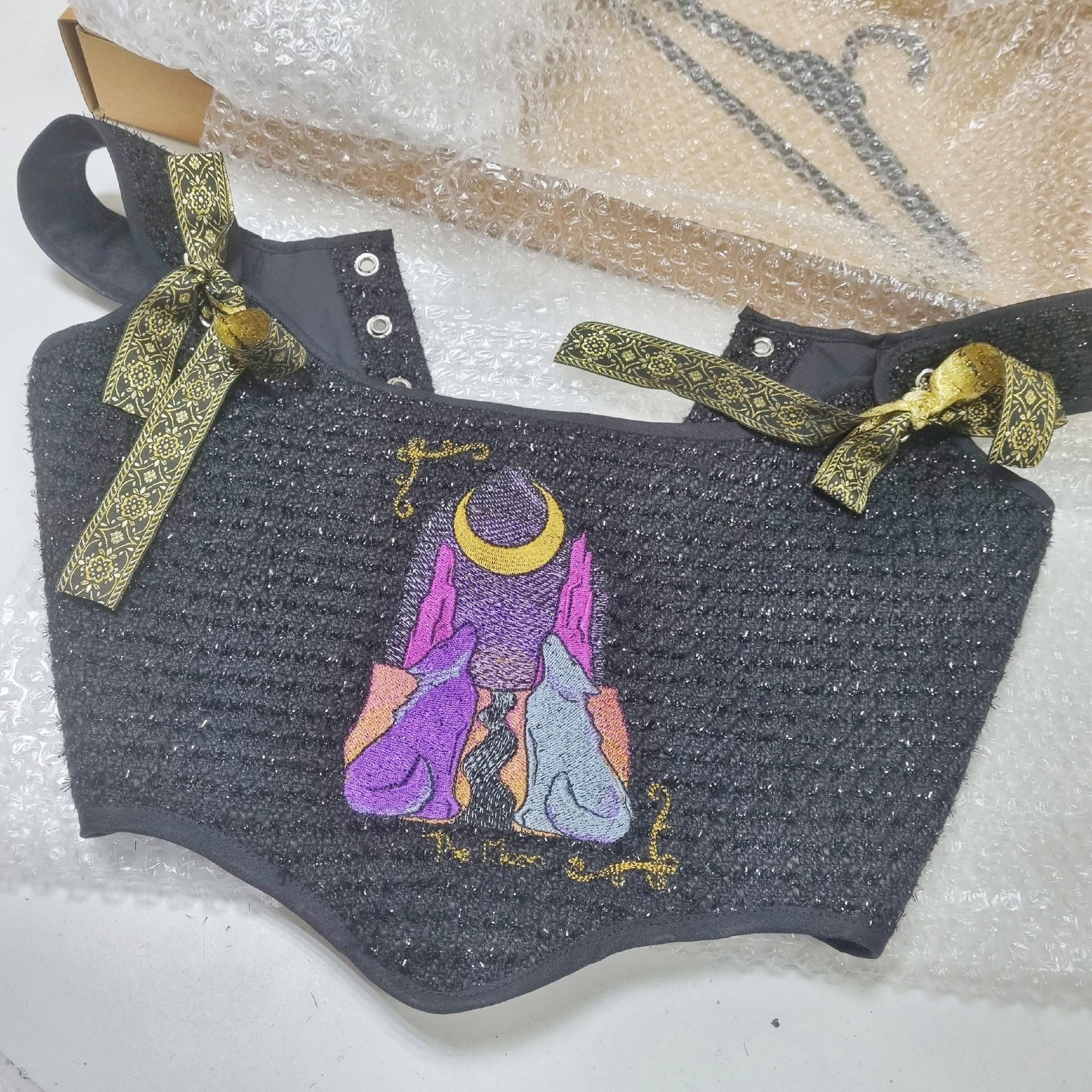 Корсет "Карты Таро" - Луна