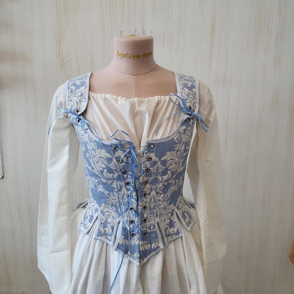 Корсет "Пастораль" Голубой