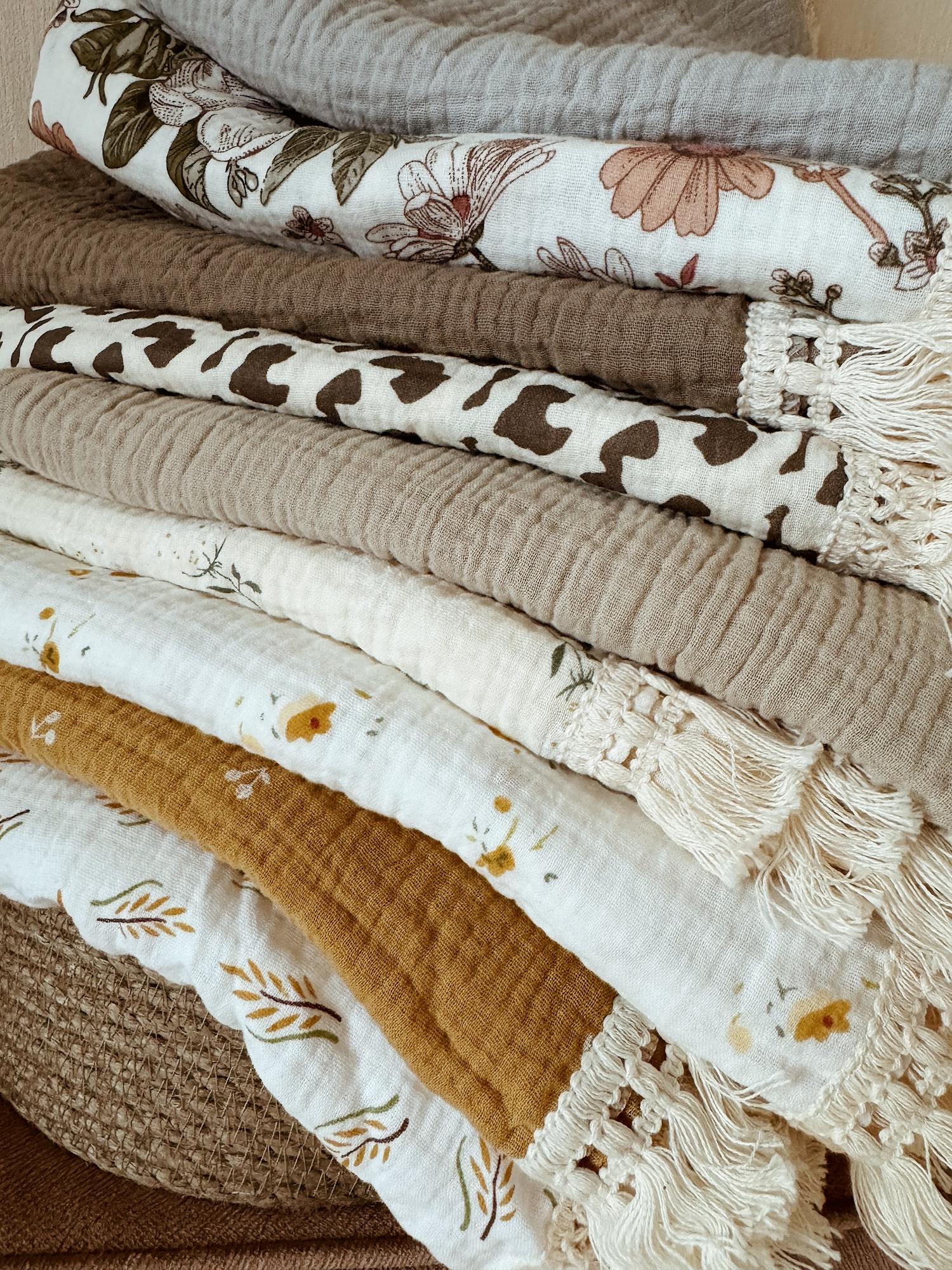 Муслиновый плед