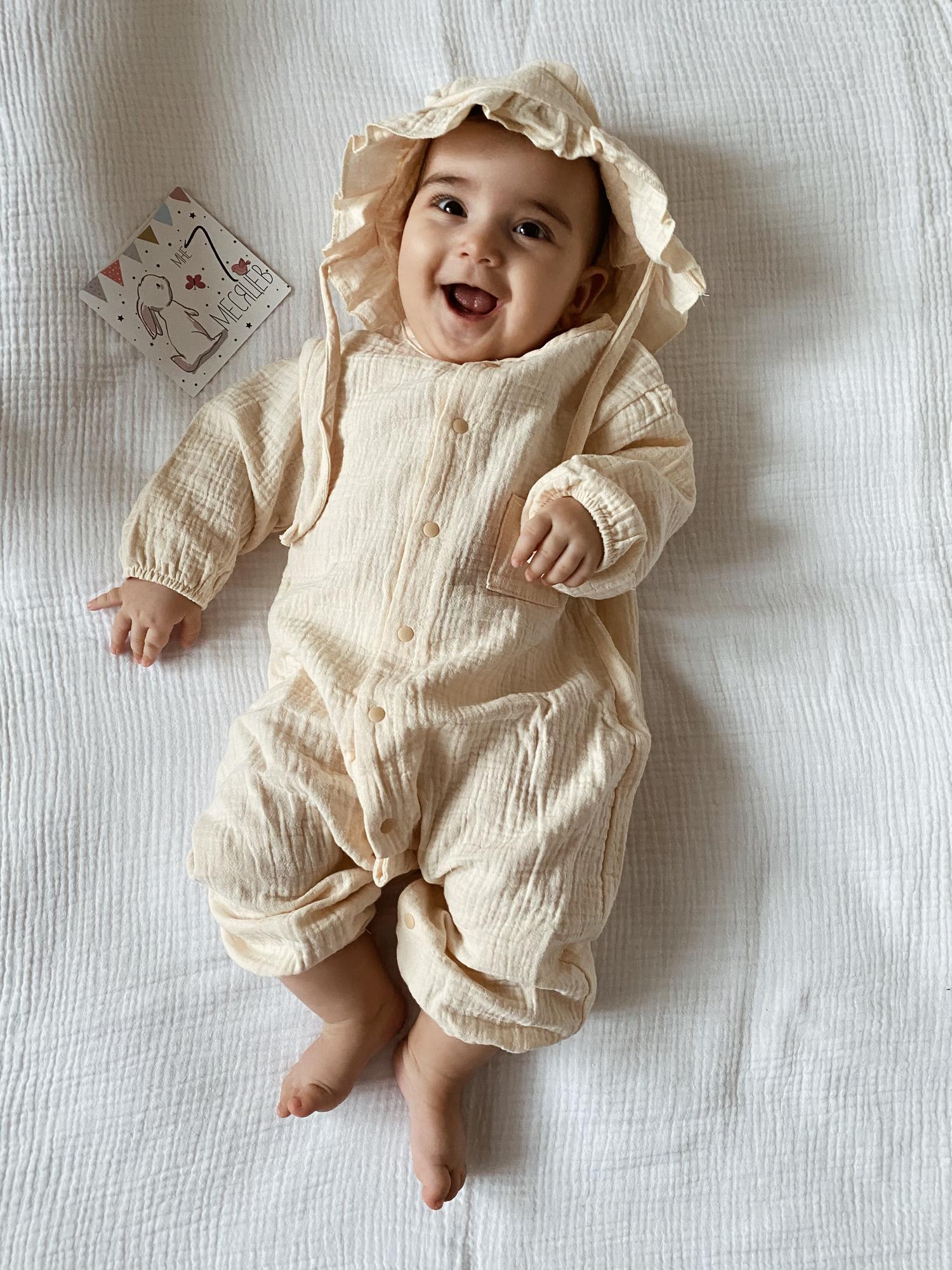 Комплект (комбинезон + панамка)