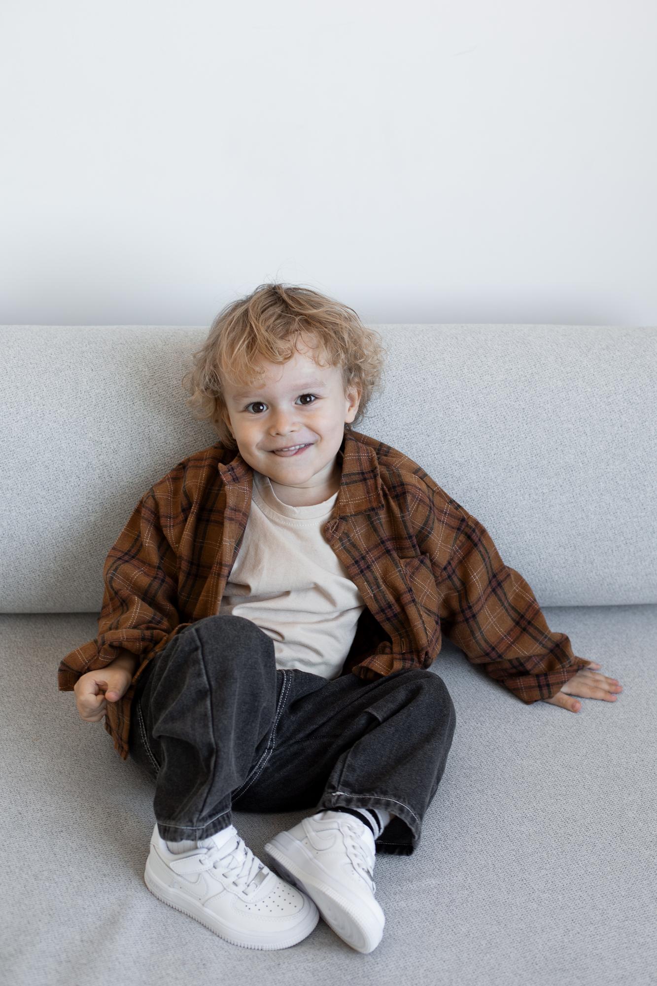 Рубашка в клетку