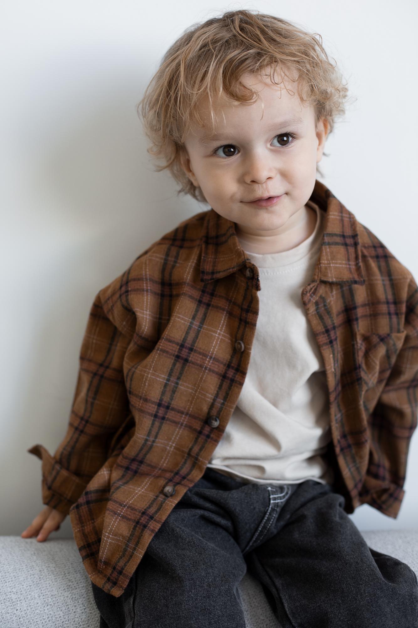 Рубашка в клетку