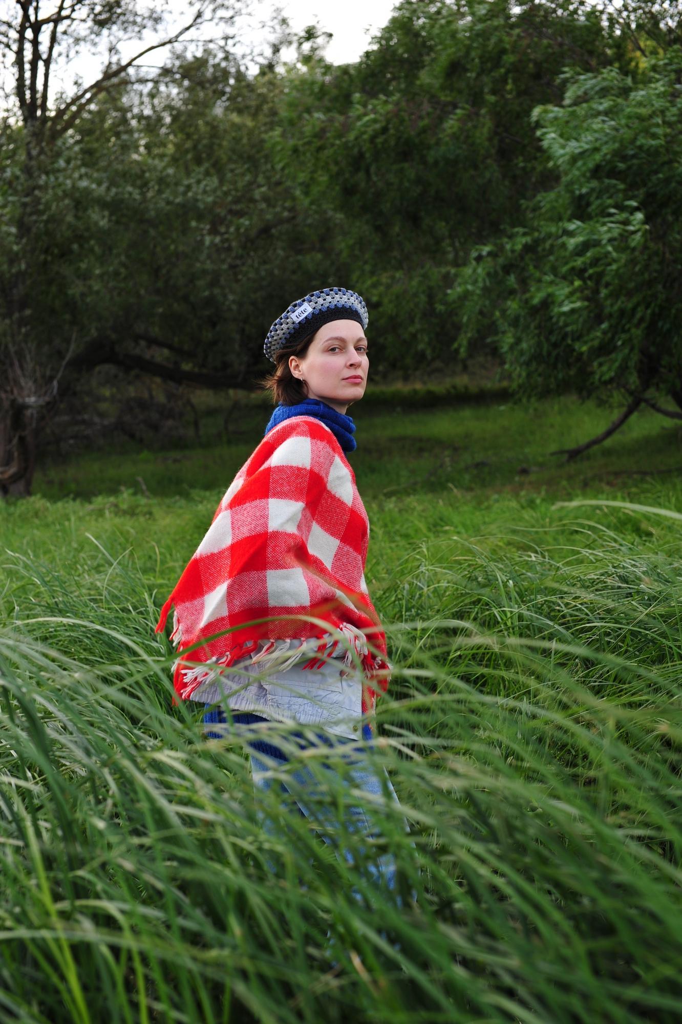 Берет разноцветный  «Маренго»