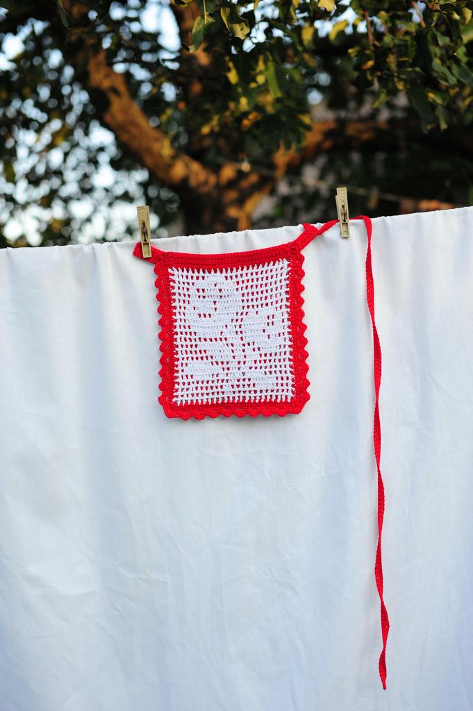 Rose pocket bag