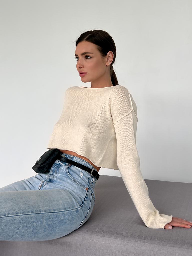 Лонгслив «Cream»