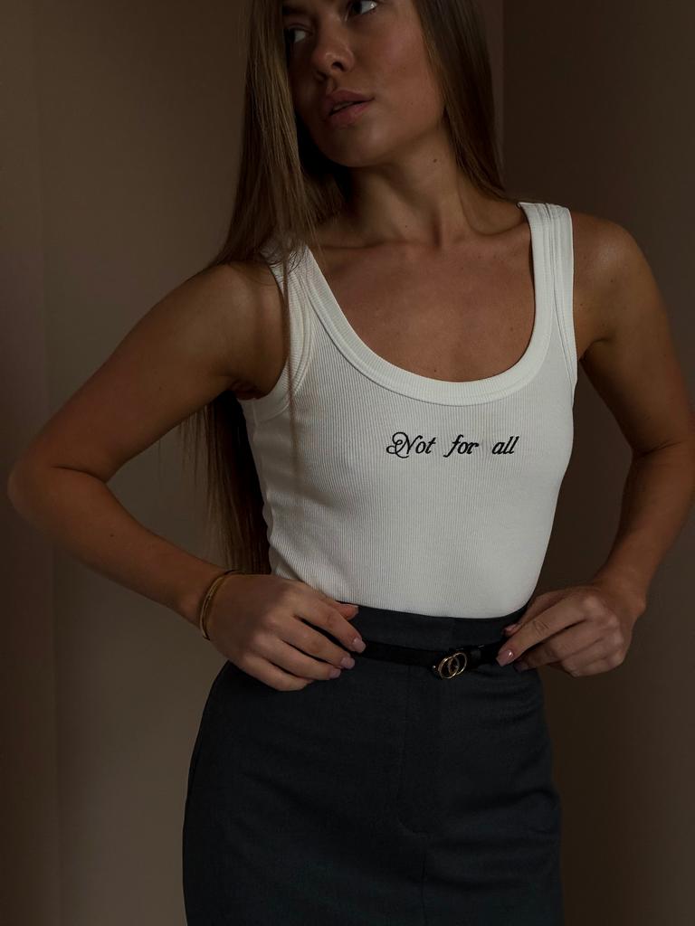 Майка «Not for all»