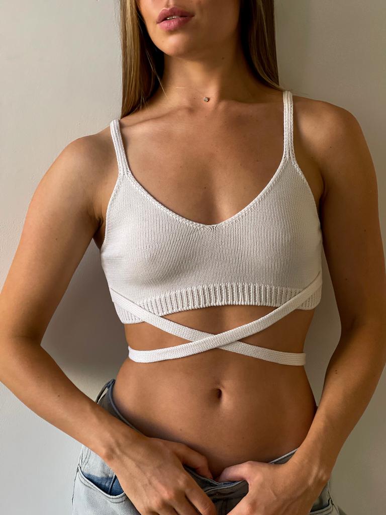 Кроп-топ «White»