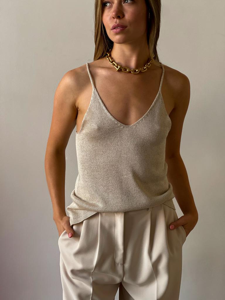 Майка «Shine nude»