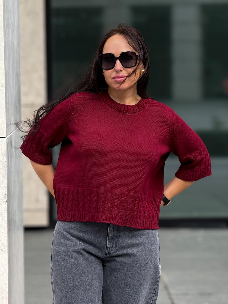 Джемпер «Burgundy»