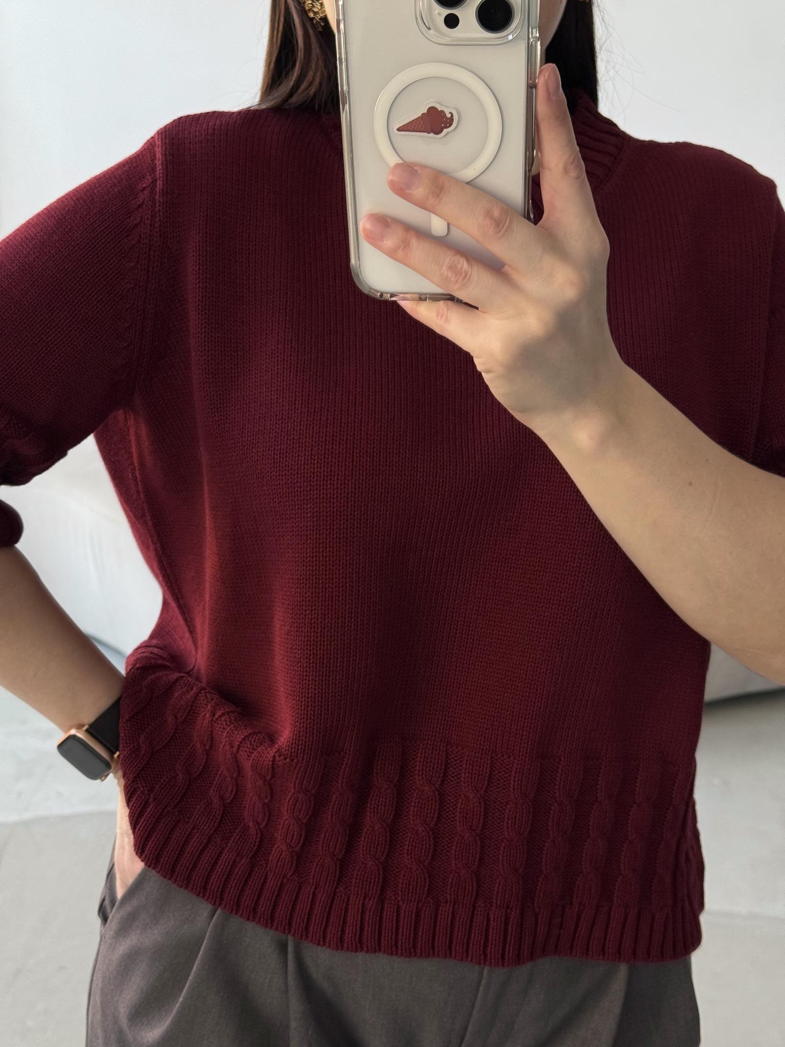 Джемпер «Burgundy»