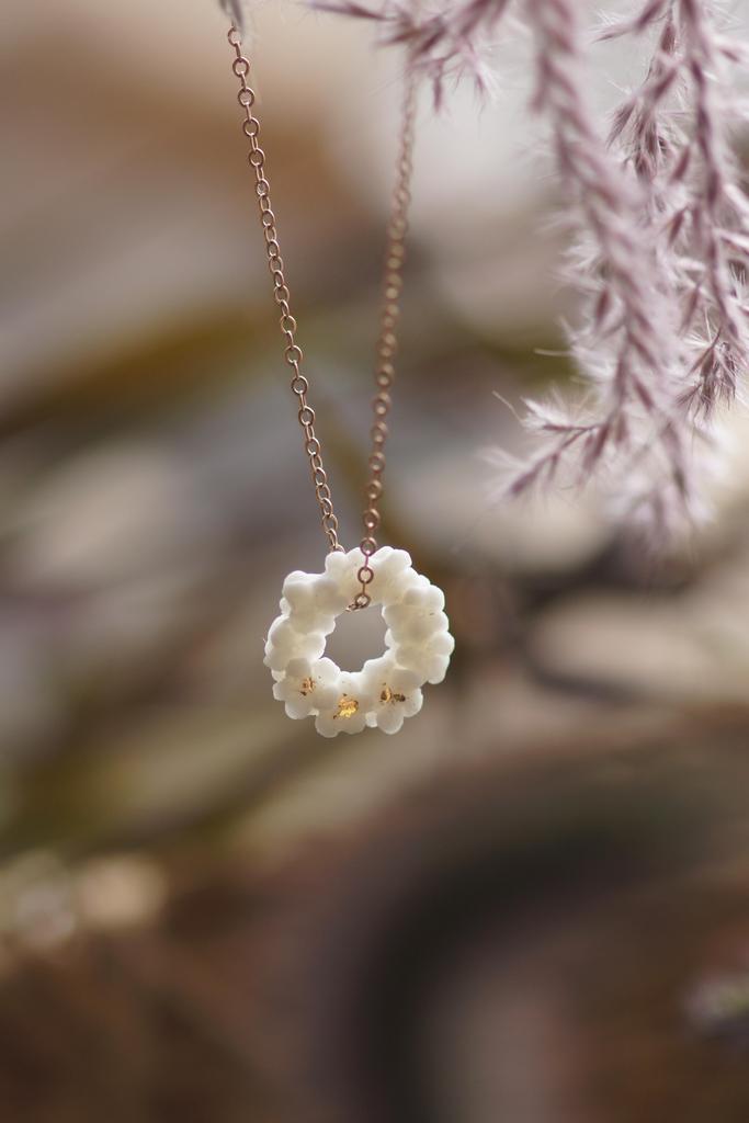 Подвеска Фарфоровый венок