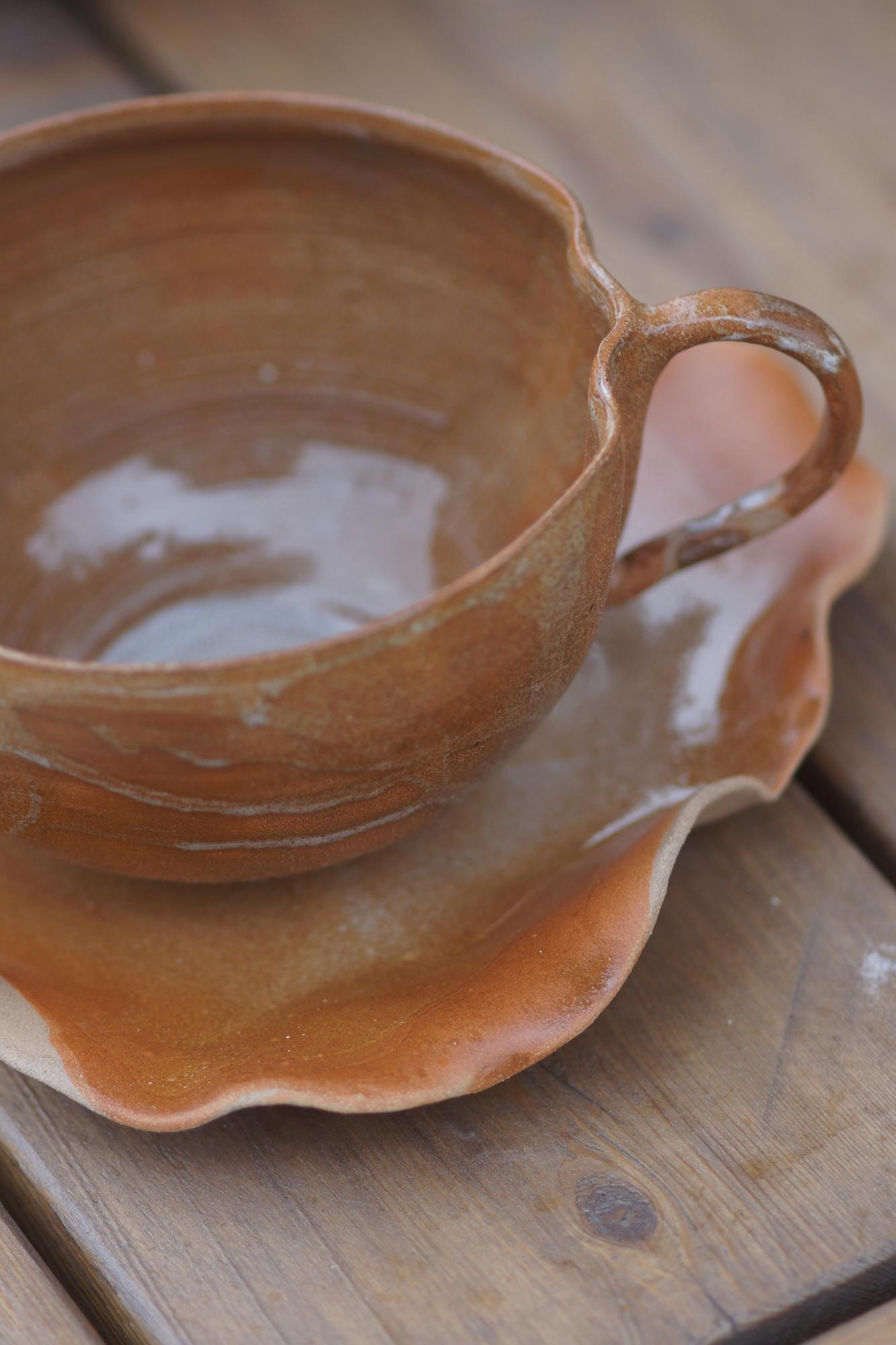 Чайная пара Терракота