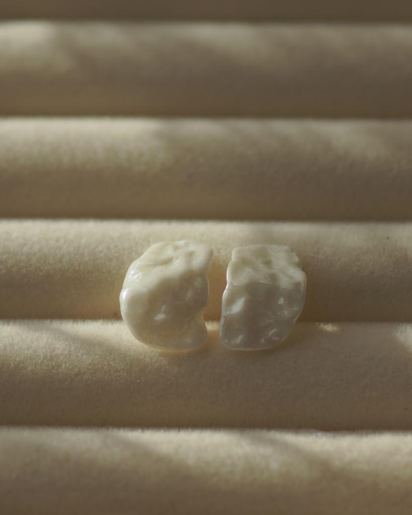 Серьги «Апрель» перламутр