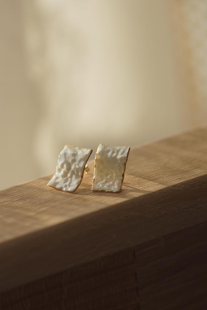 Серьги «Апрель» перламутр