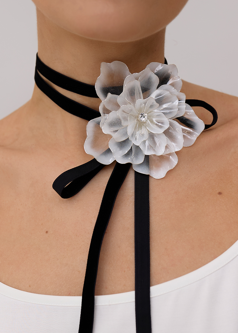 Tape velvet black1cm