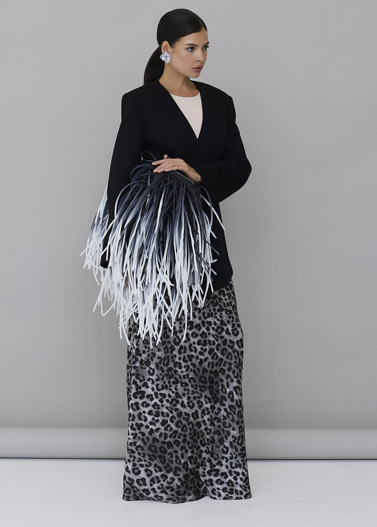 Bag ACTINIA OMBRE, black