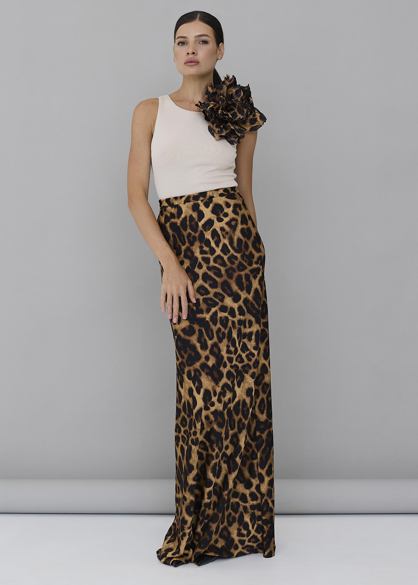Skirt leopard