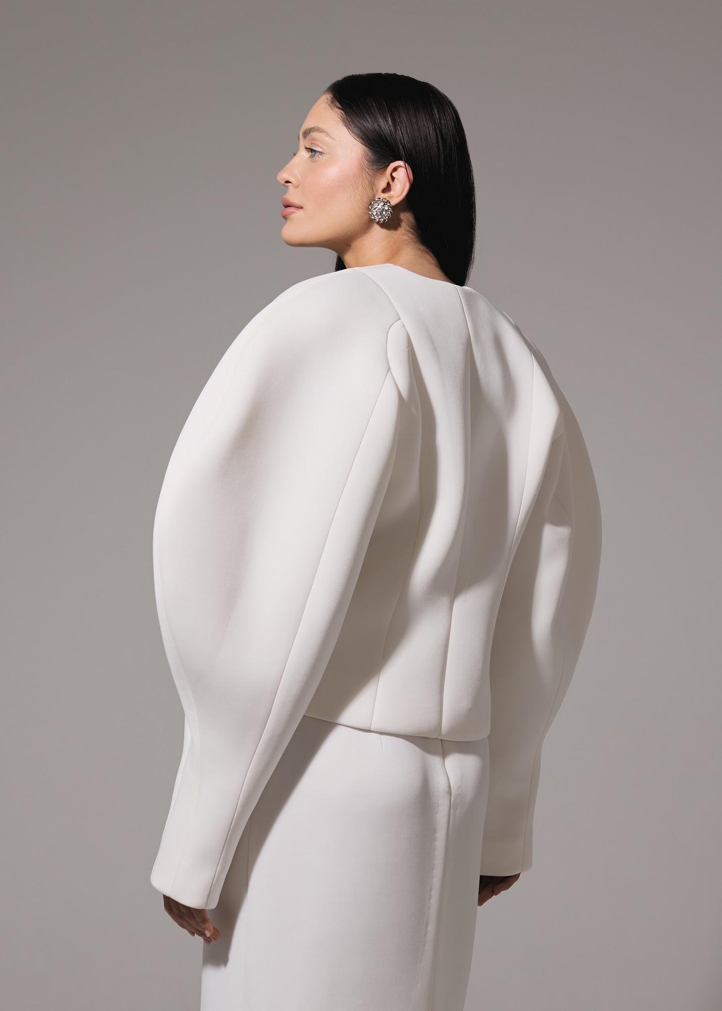 Jacket Polfera, milky