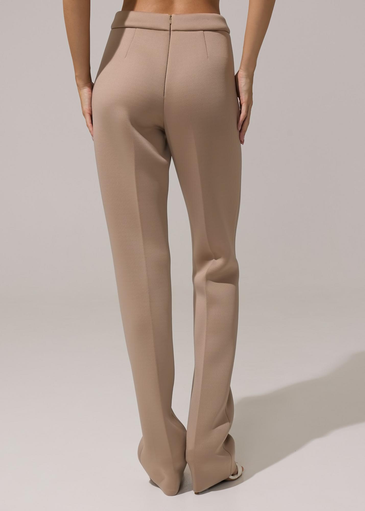 Skinny pants, cappuccino