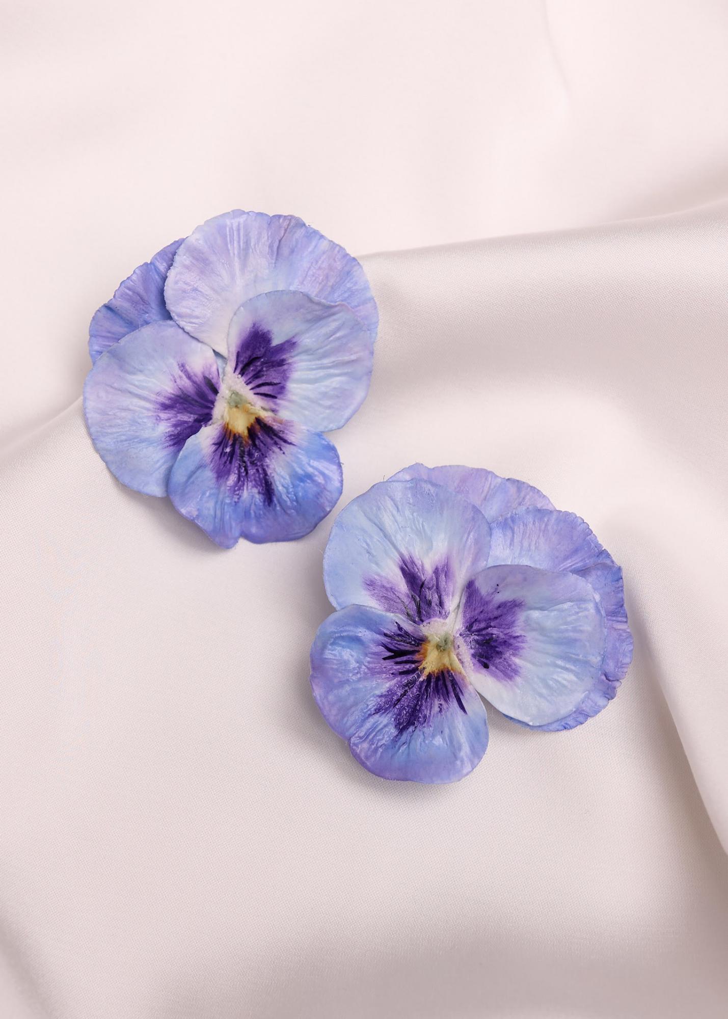 Earrings Pansy