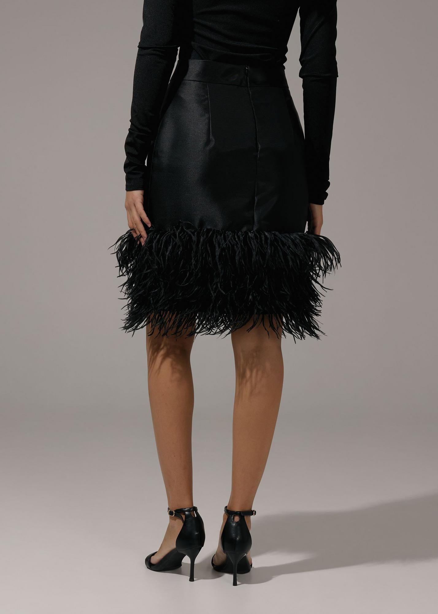 Skirt mini Astra, black