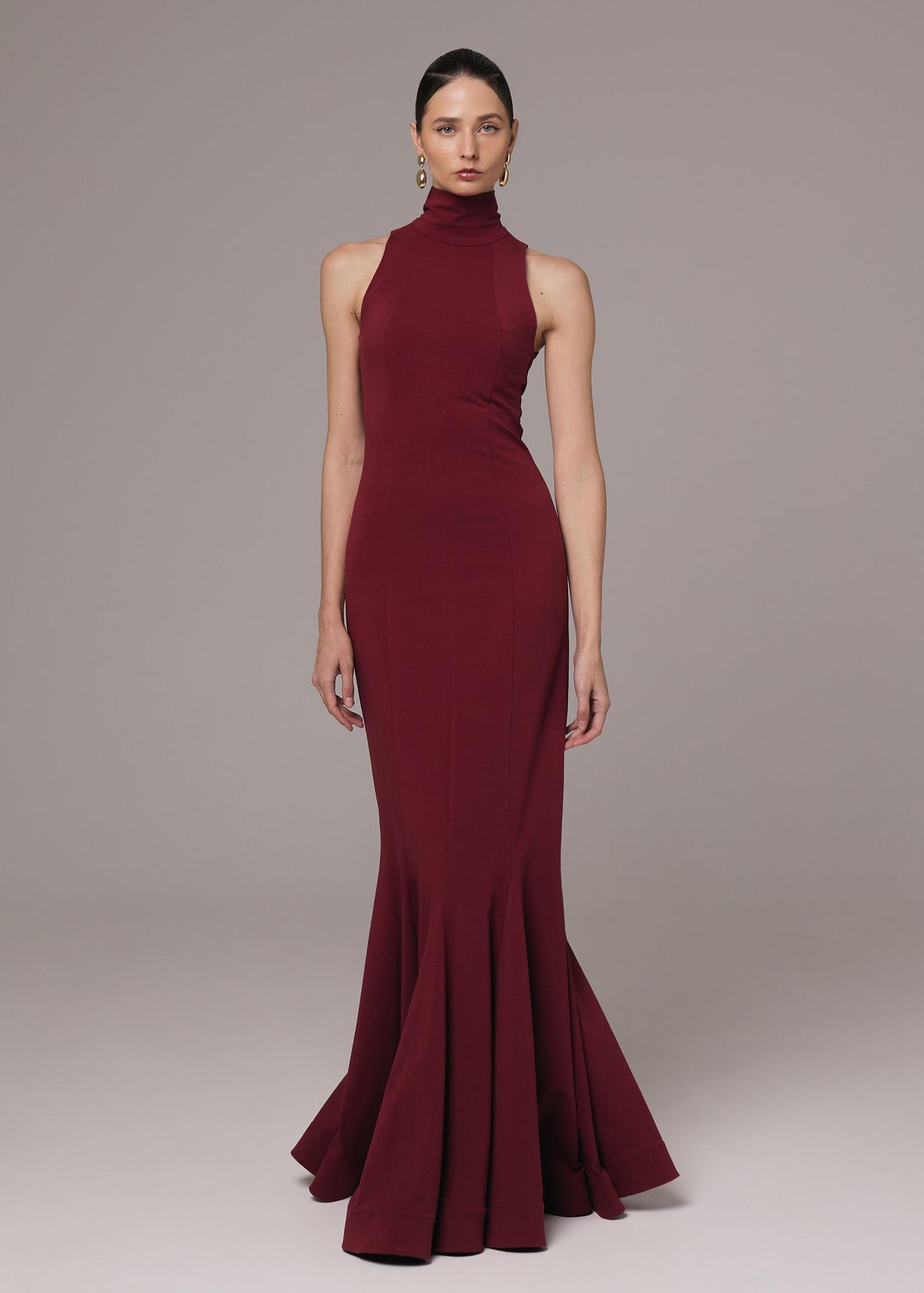 Dress Carp, burgundy