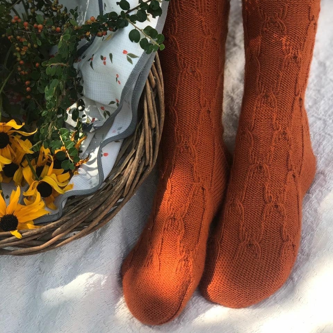 Описание носков "Old mirror"