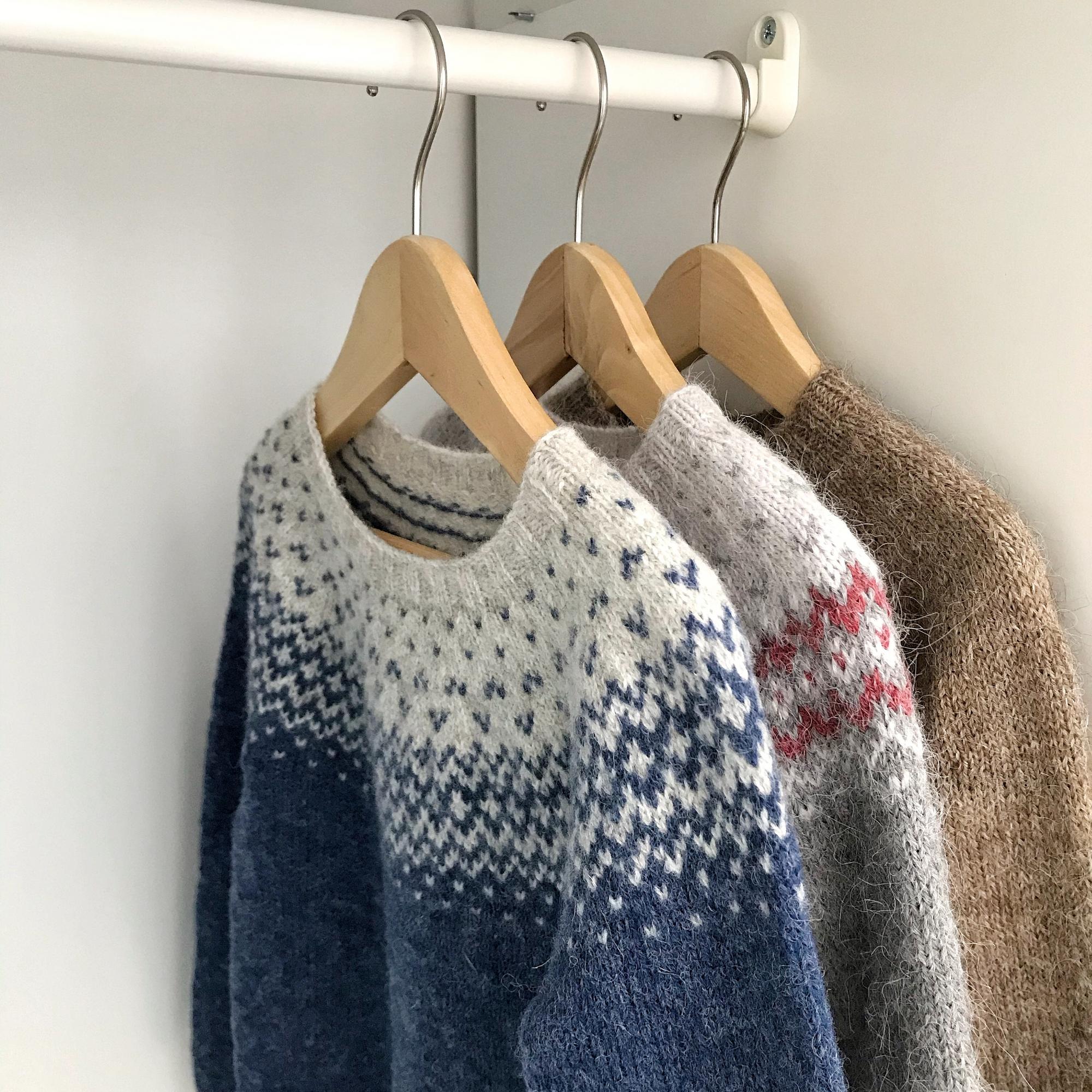 Описание свитера "Petit Dru"