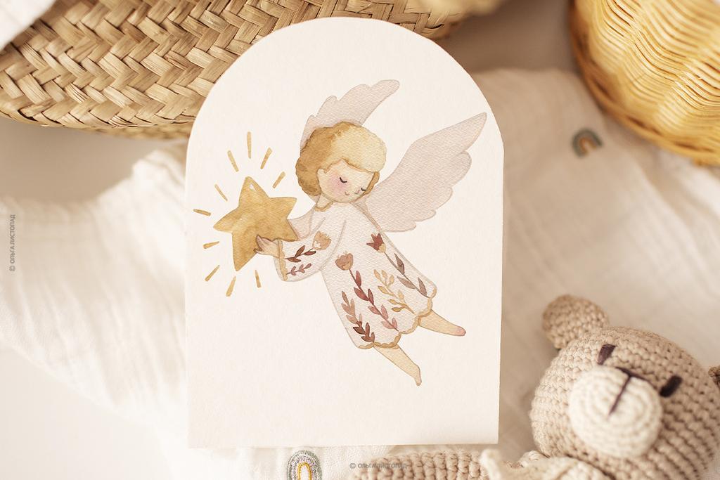 Ангелочек со звездой