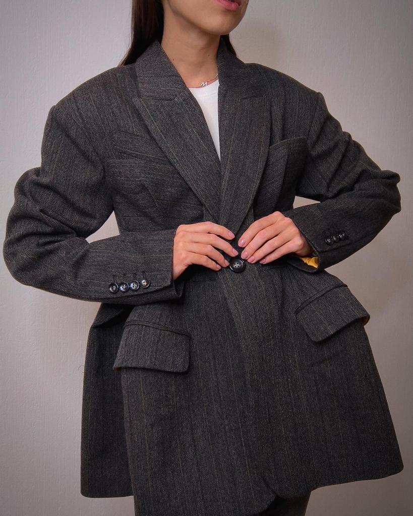 Жакет сложного кроя