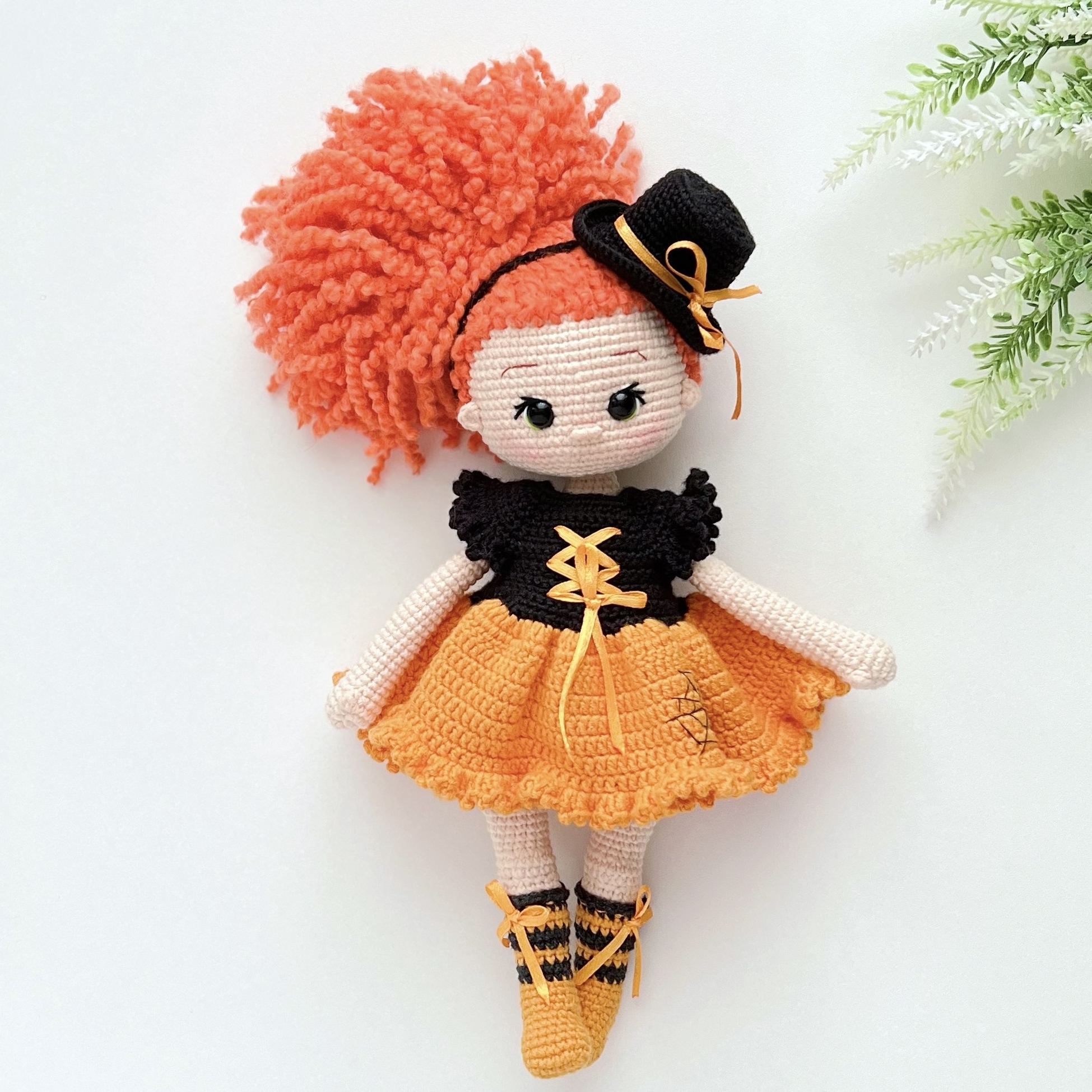 Мастер-класс "Кукла Стефа в костюме ведьмочки"