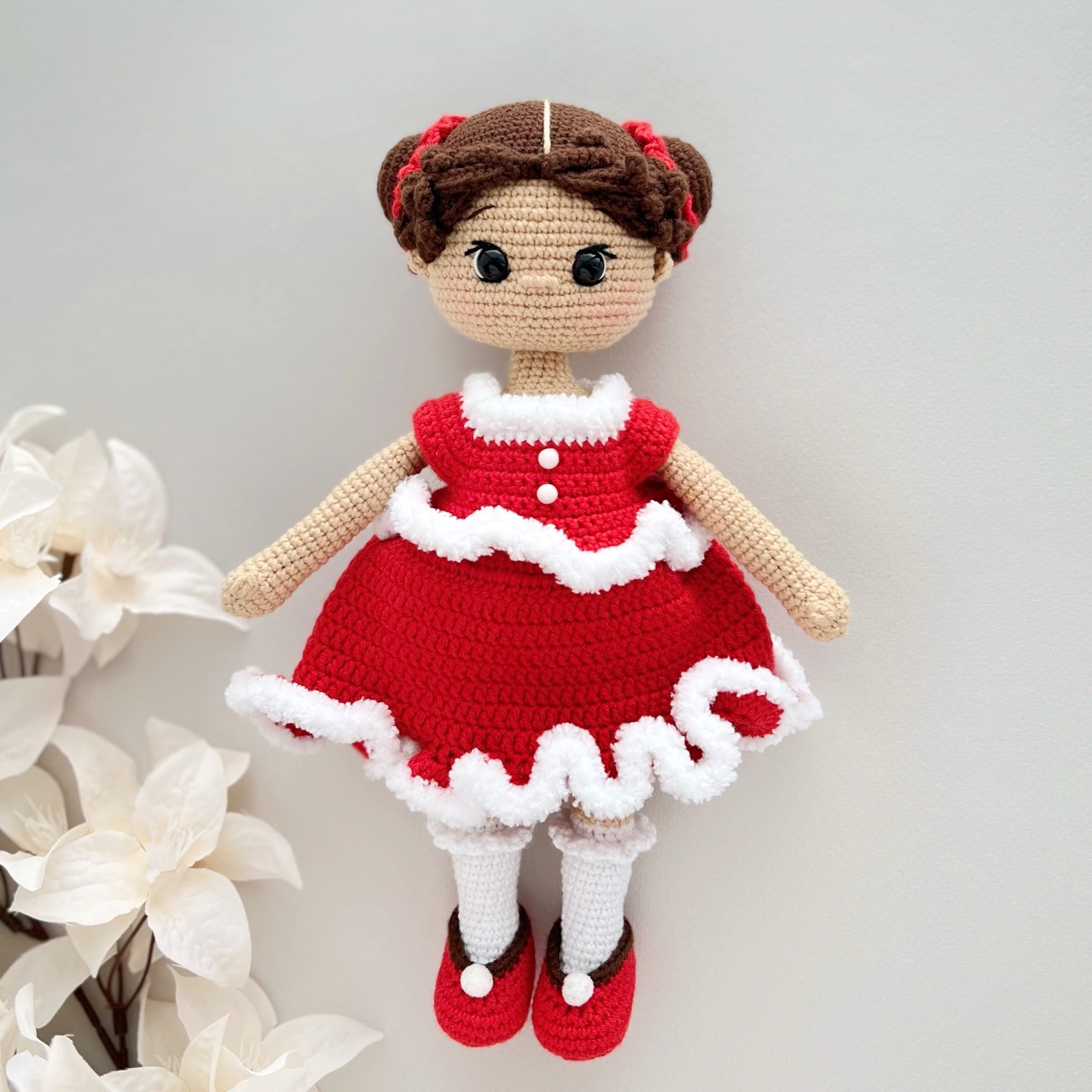 Мастер-класс "Кукла Стефа в новогоднем наряде"