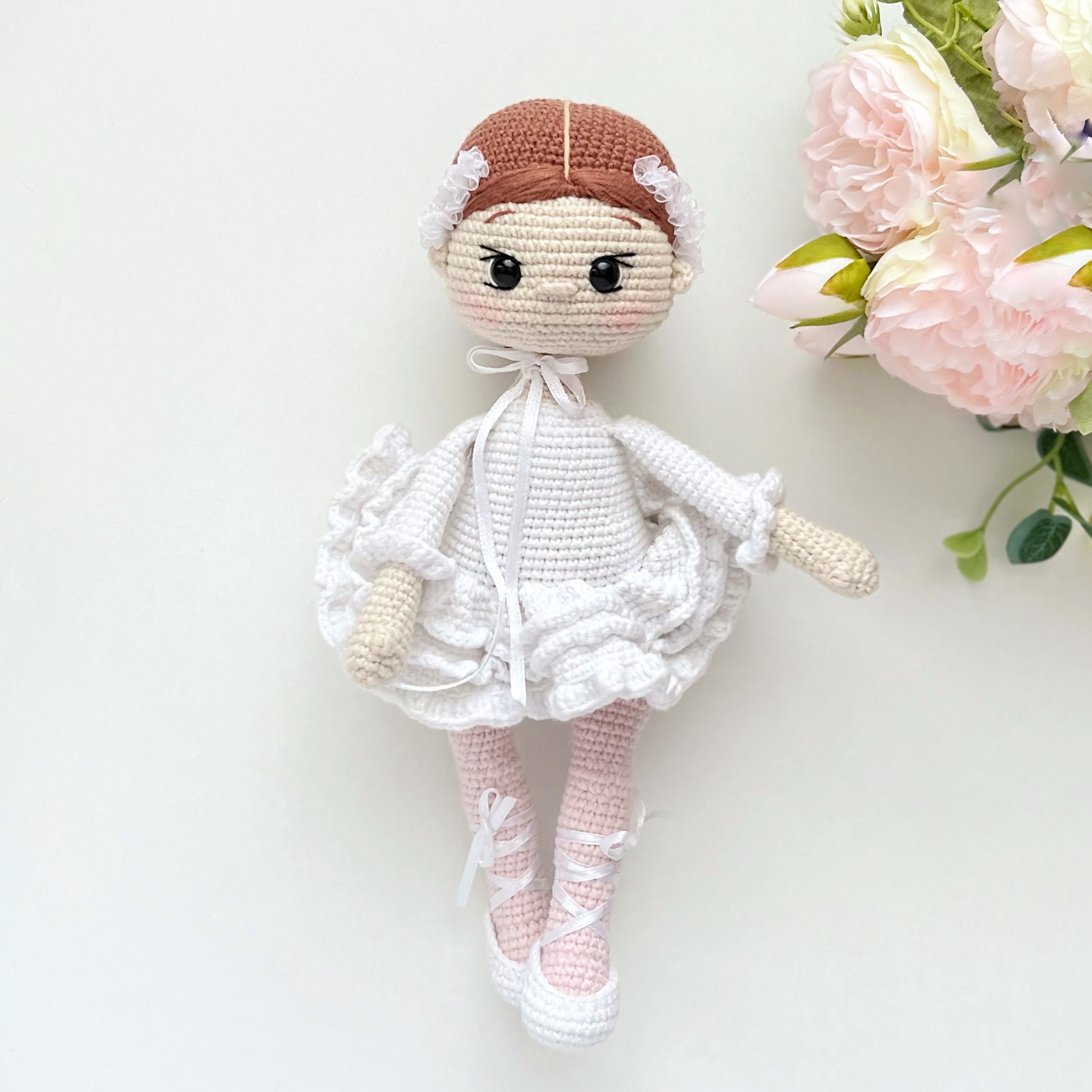 Мастер-класс "Кукла Стефа-балерина в белом платье"