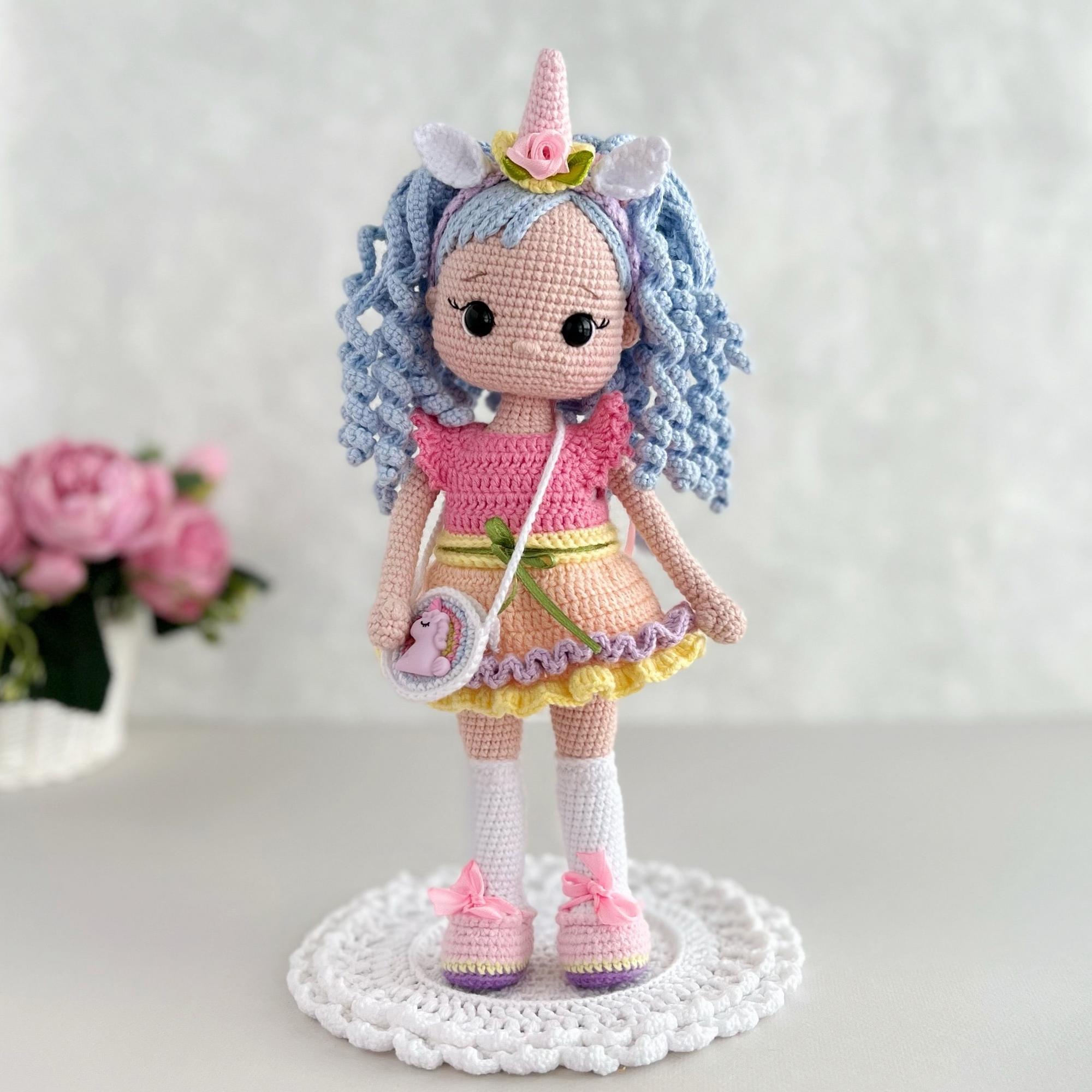 Мастер-класс "Кукла-единорожка Незабудка"