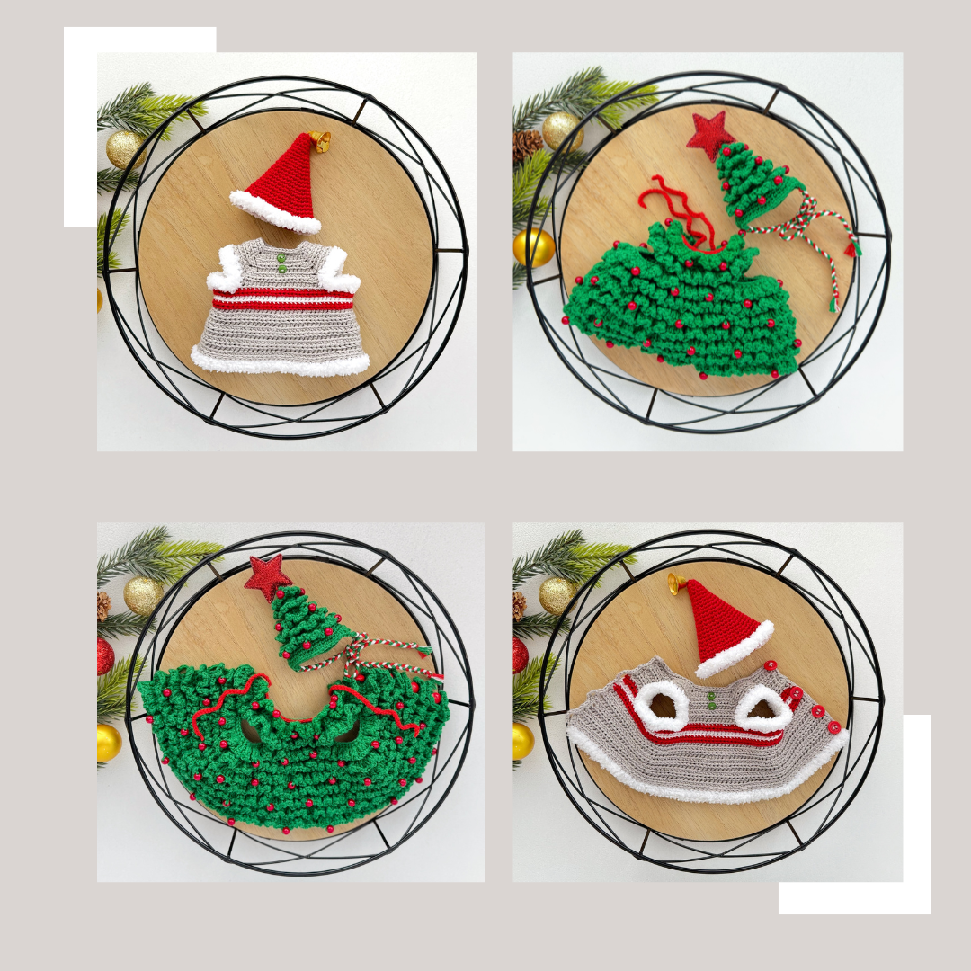 Мастер-класс "Новогодние наряды гусиков"