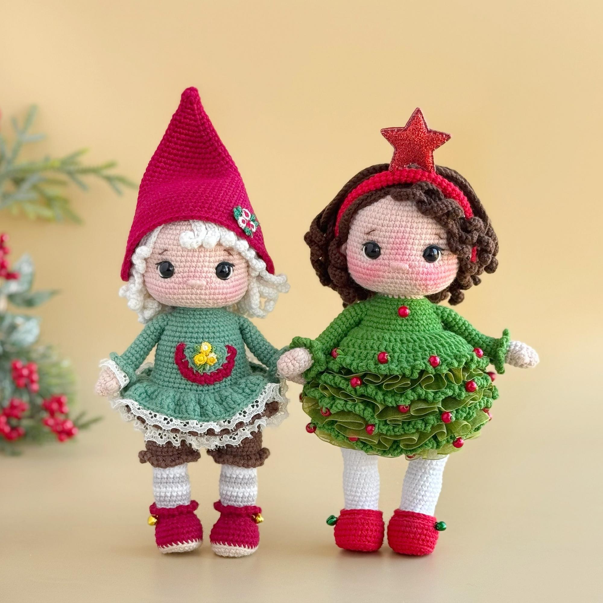 Сет из двух мастер-классов "Гномочка" и "Ёлочка"