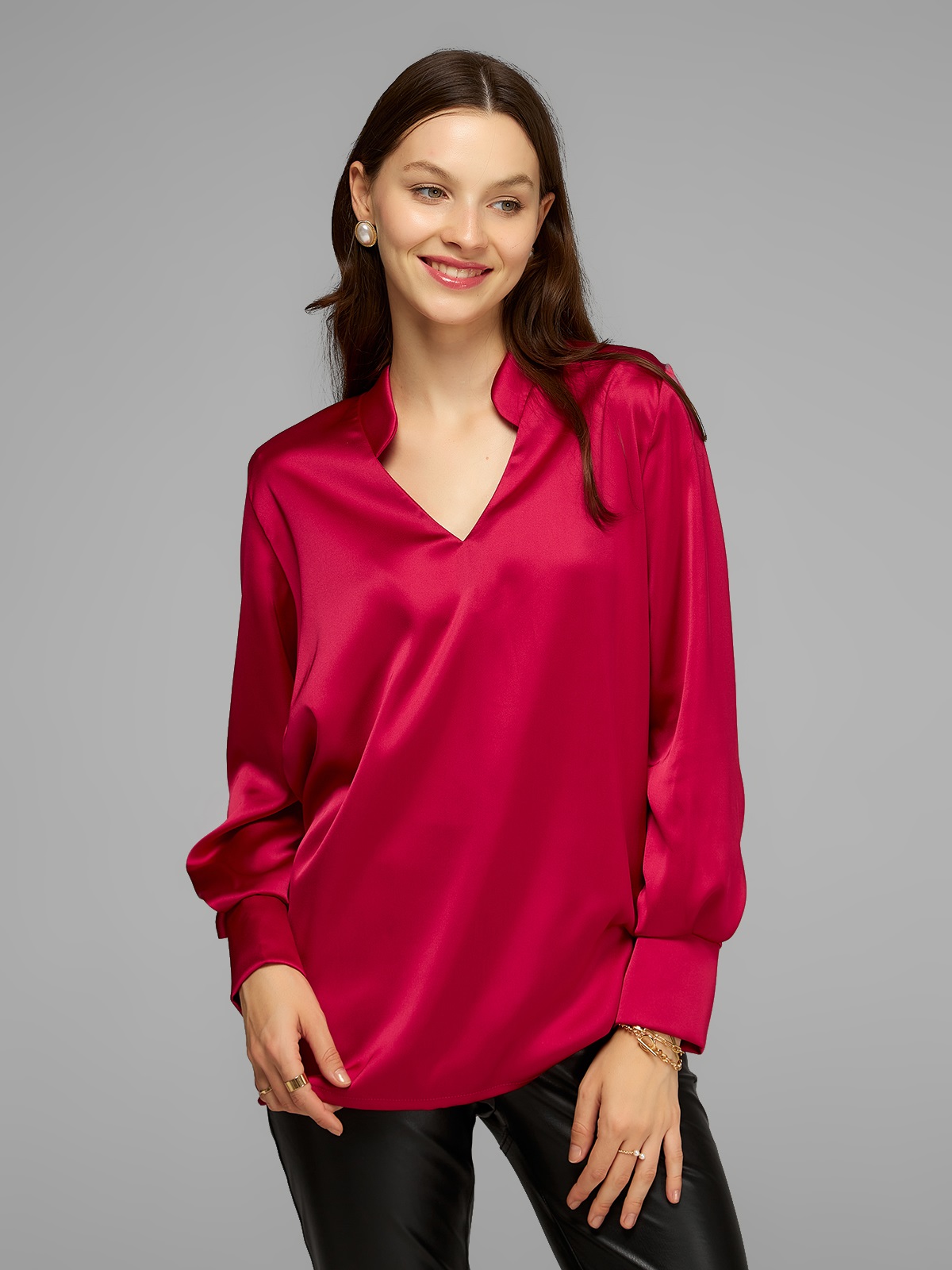 Блузка "Лаванда Малина"