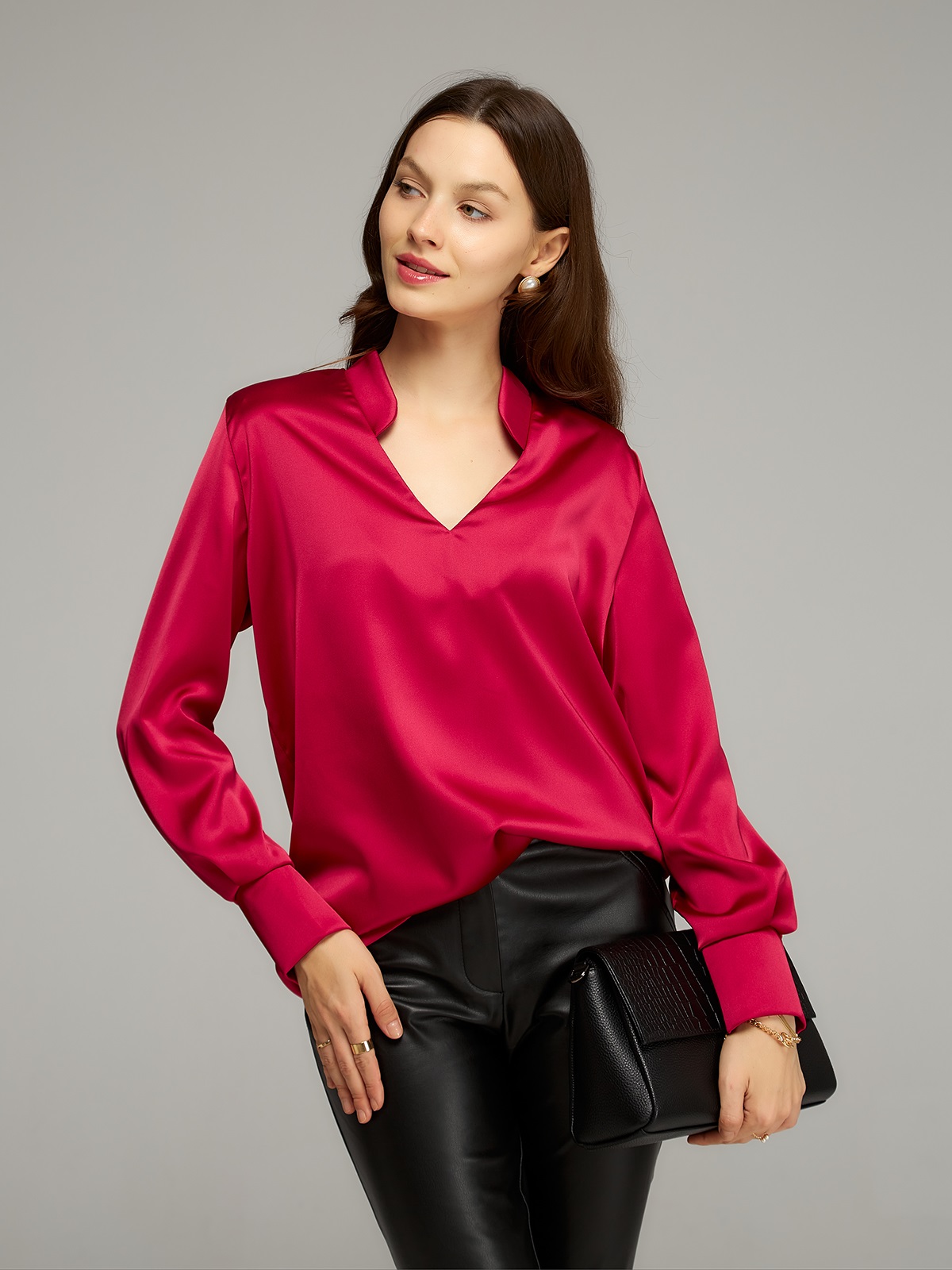 Блузка "Лаванда Малина"