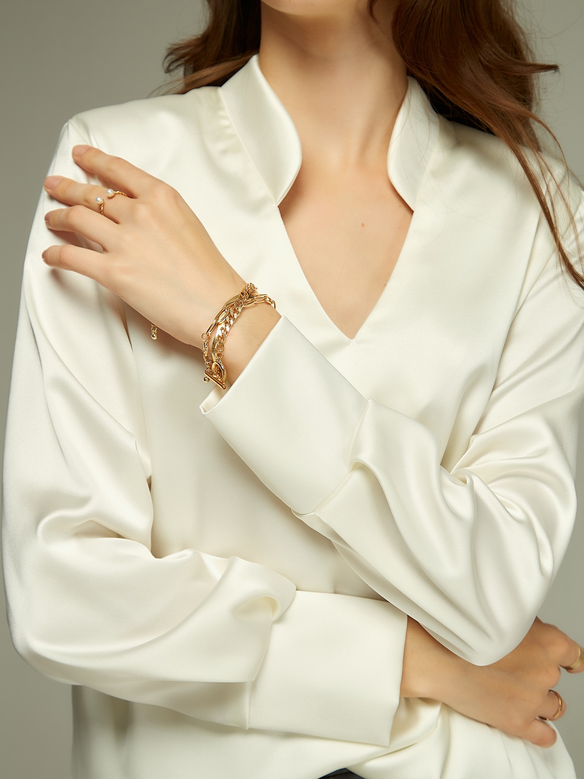 Блузка "Лаванда Пустота"