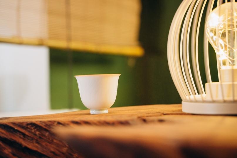 Пиала белая с каймой