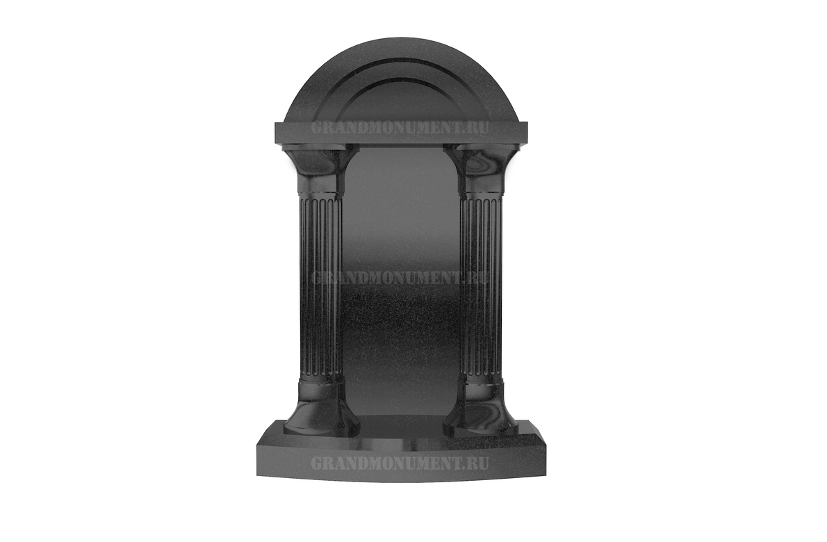 Вертикальный надгробный памятник в классическом стиле