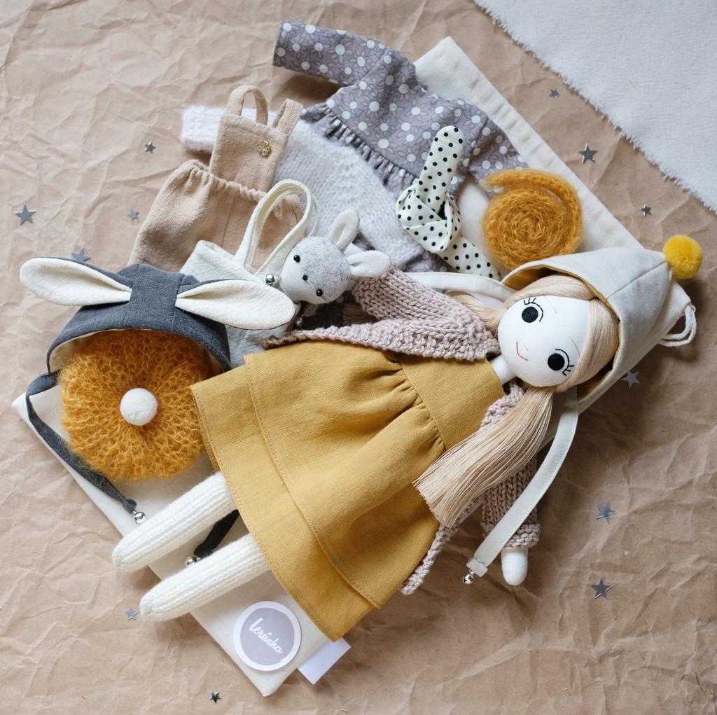 Кукольный набор «Желтый»