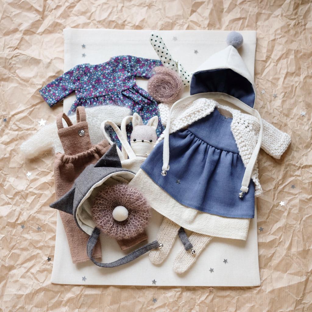 Набор кукольной одежды «Синий»