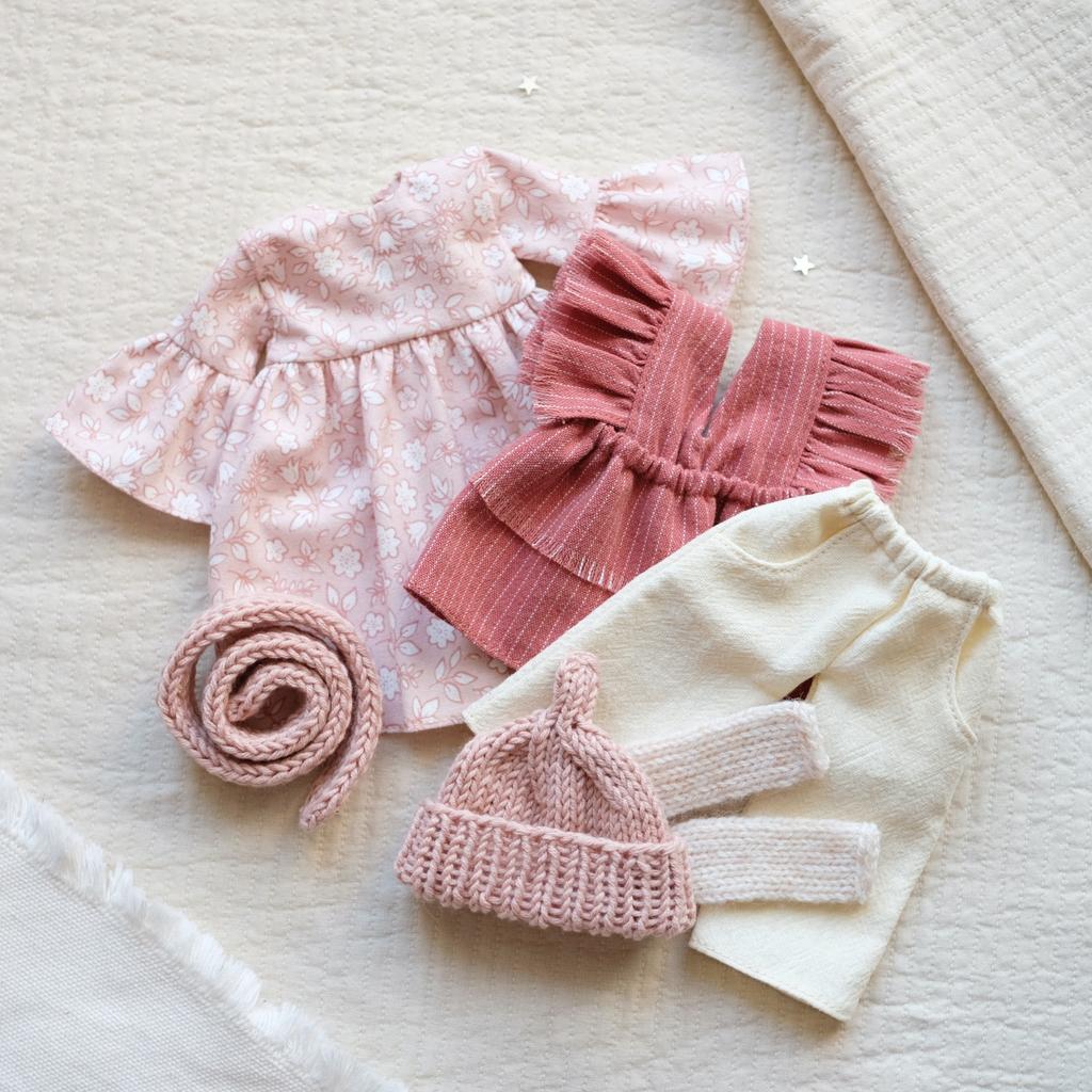 Набор одежды Розовый #1 (для куклы 24-26 см)