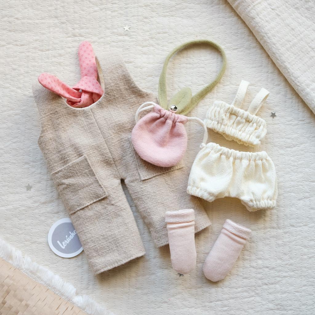 Набор одежды Розовый #2 (для куклы 24-26 см)